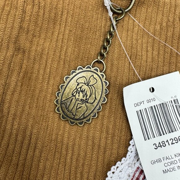 Her Universe Studio Ghibli Kiki's Delivery Service Jiji Corduroy Shoulder Bag - Picture 5 of 8